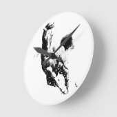 Ruitend paard ronde klok (Hoek)