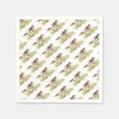 Ruitend paard servet (Voorkant)