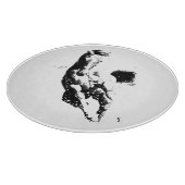 Ruitend paard snijplank (Hoek)