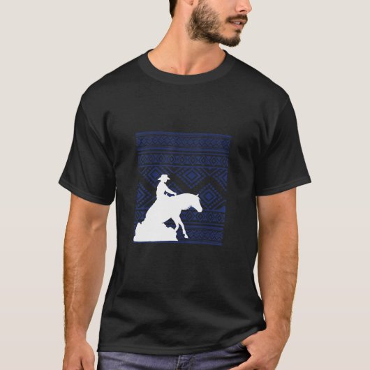 Ruitend paard t-shirt (Voorkant)