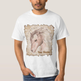 Ruitend paard T-Shirt