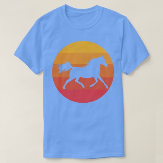 Ruitend paard t-shirt (Design voorkant)