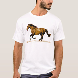 Ruitend paard t-shirt