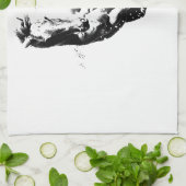 Ruitend paard theedoek (Gevouwen)