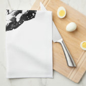 Ruitend paard theedoek (Quarter Fold)