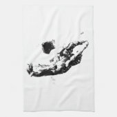 Ruitend paard theedoek (Verticaal)