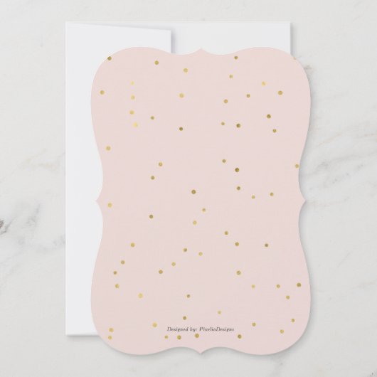 Ruitende kalligrafibrunch en onbezonnen vrijgezell kaart (Achterkant)