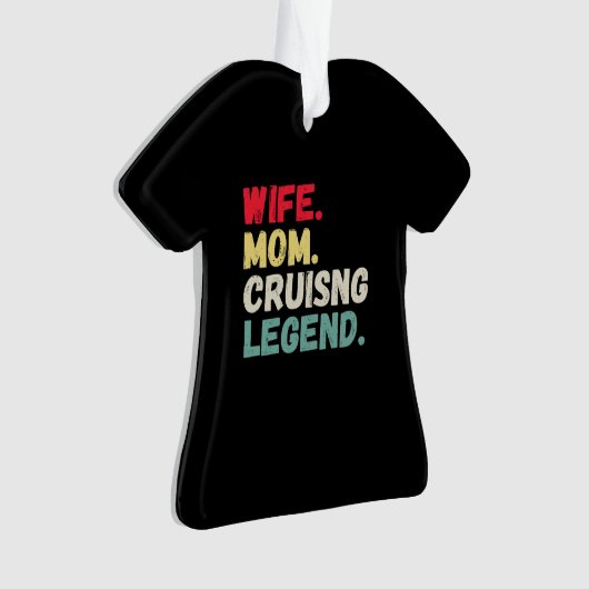 Ruitende legenda van de vrouw: punten van cabinere ornament (voorkant)