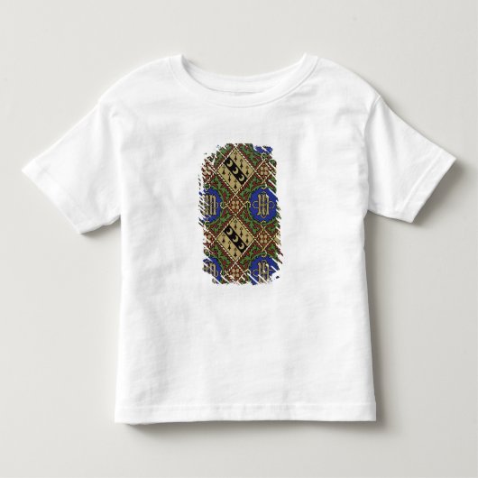 Ruitendrukkerij, kerkelijk behangselontwerp kinder shirts (Voorkant)