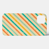 Ruitengestreepte patroon van Retro grunge Case-Mate iPhone Case (Achterkant (horizontaal))