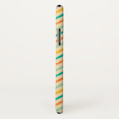 Ruitengestreepte patroon van Retro grunge Case-Mate iPhone Case (Achterkant / rechts)