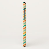 Ruitengestreepte patroon van Retro grunge Case-Mate iPhone Case (Achterkant/links)
