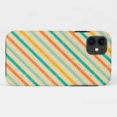 Ruitengestreepte patroon van Retro grunge Case-Mate iPhone Case (Achterkant (horizontaal))
