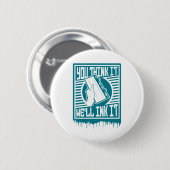 Ruitenkijkhoek Afdrukken Obey Ink-ontwerp Ronde Button 5,7 Cm (Voorkant /achterkant)