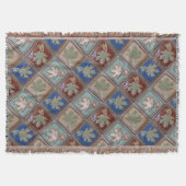 Ruitenmand, paarse bladeren deken (Voorkant)