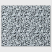 Ruitenpatroon met mousserende witte ruiten cadeaupapier (Vlak)