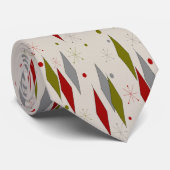 Ruitenpatroon, stijl halverwege de eeuw stropdas (Opgerold)