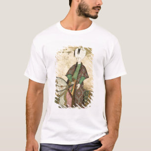 Ruitenportret van Sultan Osman II 1618 T-shirt
