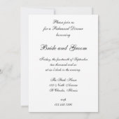 Ruitenreeks Ruitenrepesal Dinner Kaart (Achterkant)