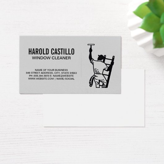 Ruitenreiniger Visitekaartje (Bureau)