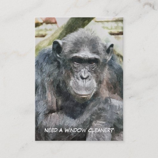 RUITENREINIGING VERHANDELT VISITEKAARTJE (Voorkant)