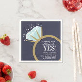 Ruitenring van de partij van de overeenkomst en le servet (Insitu)