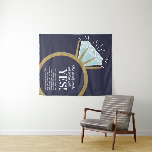 Ruitenring van de partij van de overeenkomst en le wandkleed (In Situ (horizontaal))