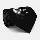 Ruitenring, zwart stropdas (Opgerold)