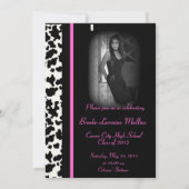 Ruitenroze aankondiging afstuderen (Achterkant)