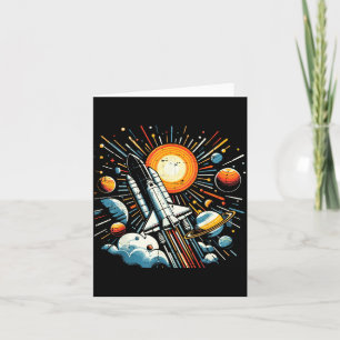 Ruitensluiter Zon Planeten Raket Melkweg Jongens K Kaart