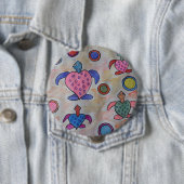 Ruitenspuitje voor schildpadden ronde button 4,0 cm (In situ)
