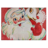 Ruitenstaartweddrendiersnijder met kerst snijplank (Voorkant)