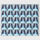 Ruitenstraal Röntgendoekjes met skeleton-radiologi Cadeaupapier (Vlak)