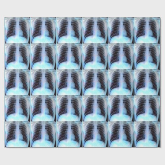 Ruitenstraal Röntgendoekjes met skeleton-radiologi Cadeaupapier (Vlak)