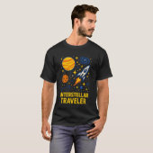 Ruitentoerster Interstellaire Reiziger Galactisch T-shirt (Voorkant volledig)