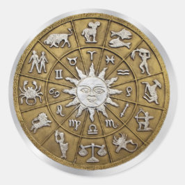 Ruitenvechter Ronde Sticker