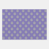 Ruitenversieringsbladen Papierbladen voor diamante Inpakpapier Vel (Voorkant)