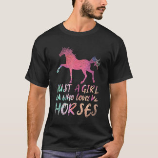 Ruitenvrouwen die alleen maar een meisje met liefd t-shirt