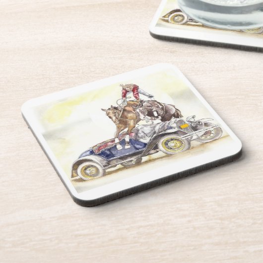 ruiter bier onderzetter (Linkerzijde)