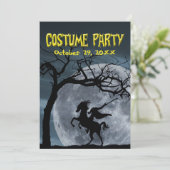 Ruiter de zonder hoofd van de Partij van het Feestdagenkaart (Staand voorkant)