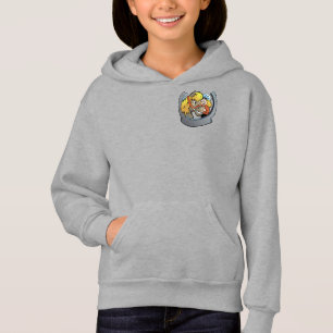 Ruiter En Paard Meisjes Hoodie