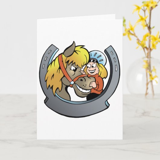 ruiter- en Wenskaarten Kaart (Gele Bloem)