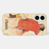 Ruiter in een rode jas door Edgar Degas Case-Mate iPhone Case (Achterkant (horizontaal))