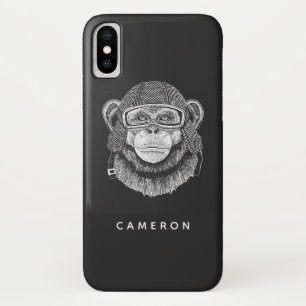 Ruiter   van de Motorfiets van de chimpansee voegt Case-Mate iPhone Case