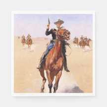 Ruiter van de Vlakte (Cowboy Paardrijder)