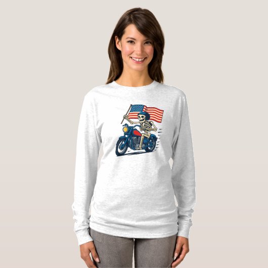 Ruiter van de Vrijheid T-shirt (Voorkant volledig)