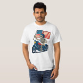 Ruiter van de Vrijheid T-shirt (Voorkant volledig)