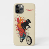 Ruiter van Vlammen Case-Mate iPhone Case (Achterkant)