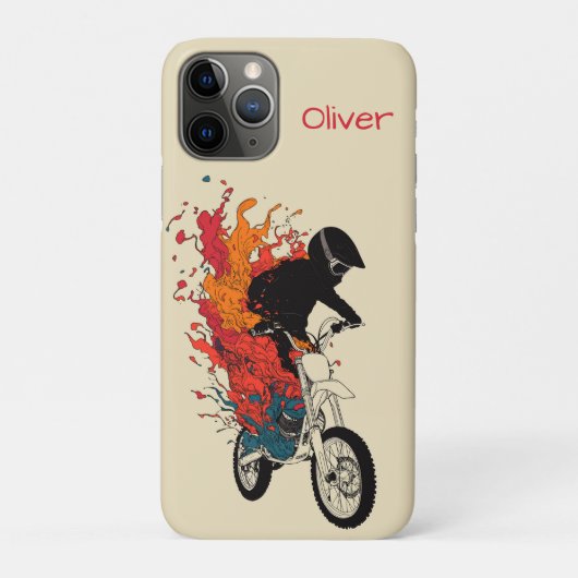 Ruiter van Vlammen Case-Mate iPhone Case (Achterkant)