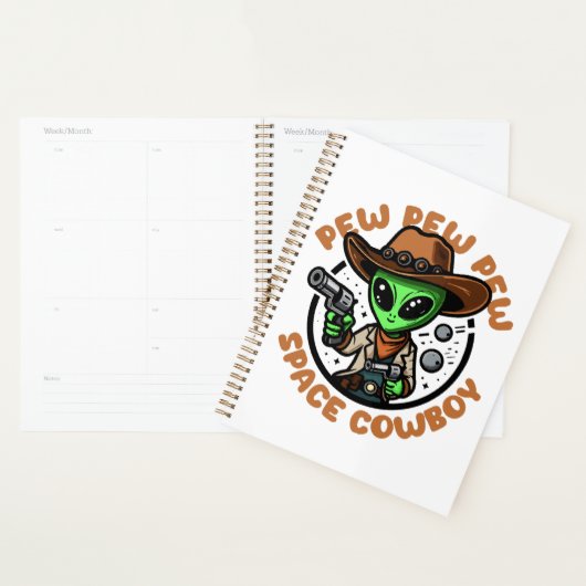 Ruitereind Funny Alien Planner (Display)